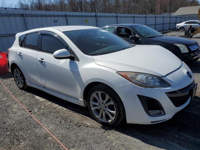 JM1BL1H62A1287383 - 2010 MAZDA 3 S WHITE photo 4