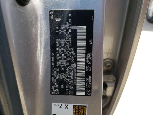 JTLKT324364063018 - 2006 TOYOTA SCION XB 银色 照片 12