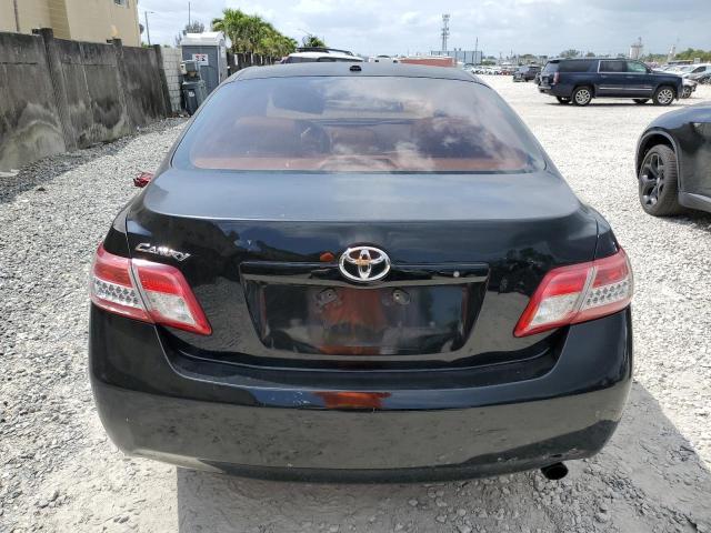 4T1BF3EK5BU698664 - 2011 TOYOTA CAMRY BASE BLACK photo 6