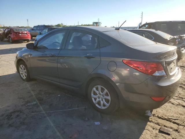 KMHCT4AE0CU215053 - 2012 HYUNDAI ACCENT GLS GRAY photo 2