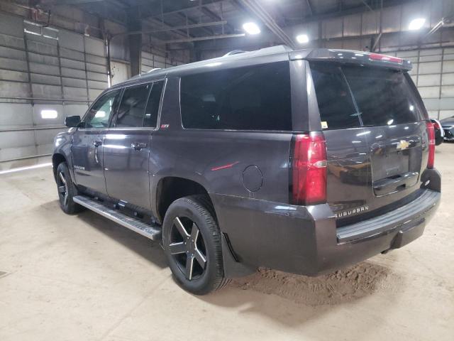 1GNSKJKC4FR715391 - 2015 CHEVROLET SUBURBAN K1500 LT GRAY photo 2