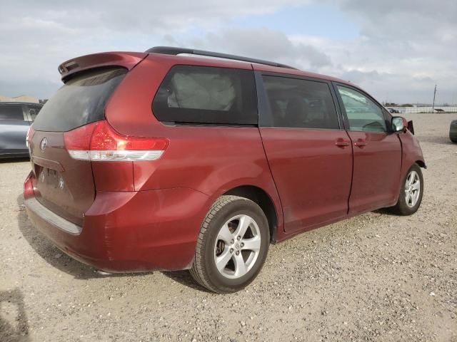 5TDKK3DC5BS106128 - 2011 TOYOTA SIENNA LE BURGUNDY photo 3