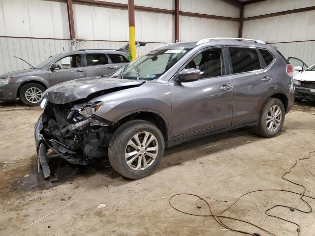 KNMAT2MV1GP640412 - 2016 NISSAN ROGUE S GRAY photo 1