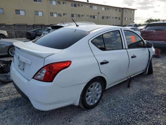 3N1CN7AP0JL804261 - 2018 NISSAN VERSA S WHITE photo 3