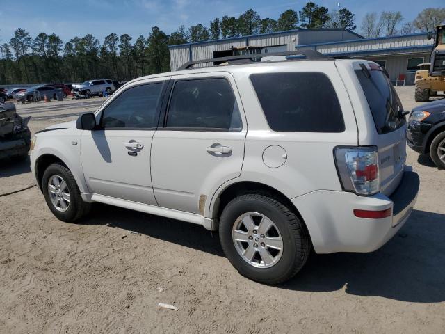 4M2CU817X9KJ16698 - 2009 MERCURY MARINER WHITE photo 2