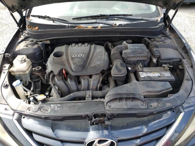 5NPEB4AC5BH117689 - 2011 HYUNDAI SONATA GLS CHARCOAL photo 11