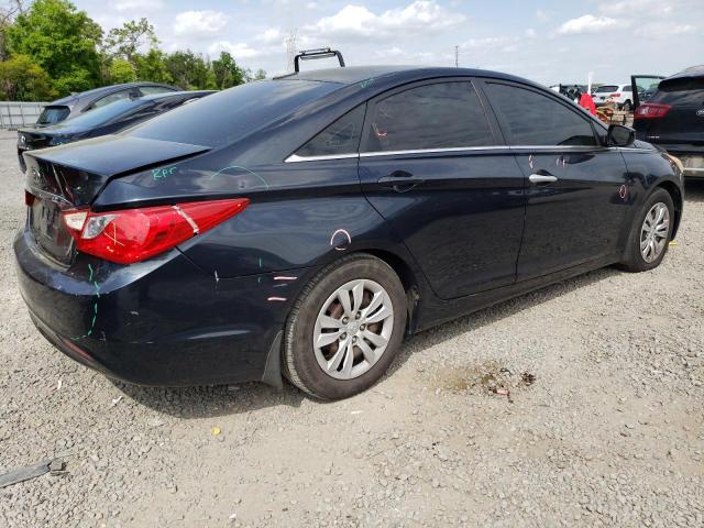 5NPEB4AC5BH117689 - 2011 HYUNDAI SONATA GLS CHARCOAL photo 3