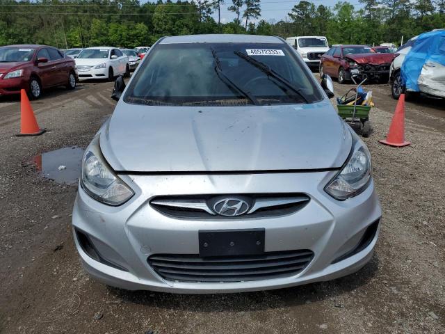 KMHCT4AE5CU052951 - 2012 HYUNDAI ACCENT GLS SILVER photo 5