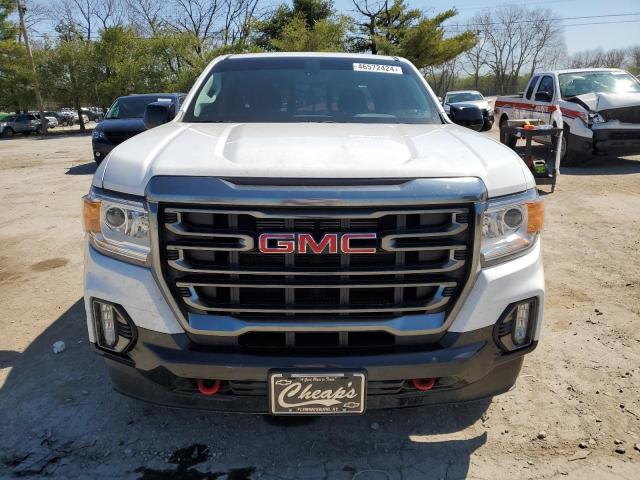 1GTG6FEN0M1142501 - 2021 GMC CANYON AT4 WHITE photo 5