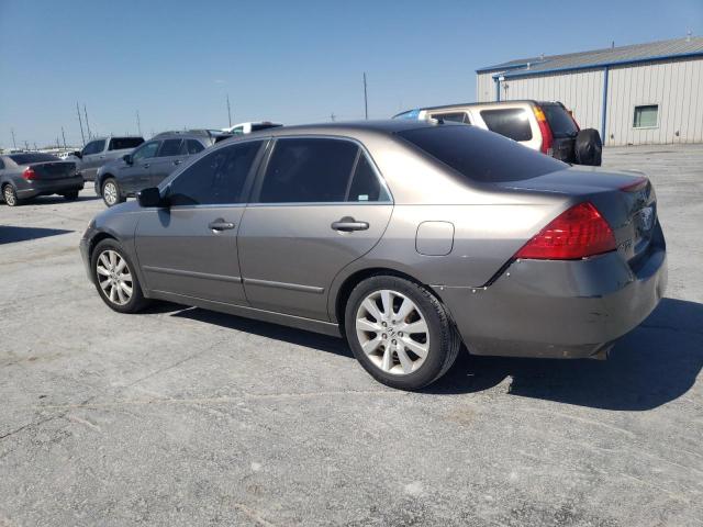 1HGCM665X7A097320 - 2007 HONDA ACCORD EX BEIGE photo 2