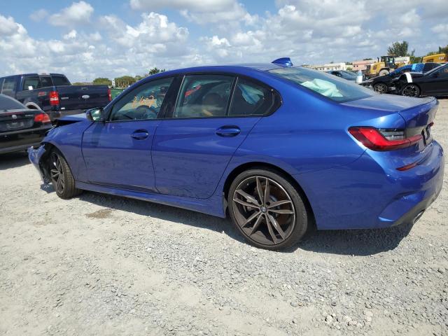 3MW5R1J00N8C77032 - 2022 BMW 330I BLUE photo 2