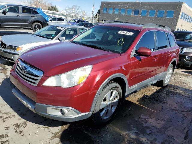 4S4BREKC1C2256655 - 2012 SUBARU OUTBACK 3.6R LIMITED BURGUNDY photo 1