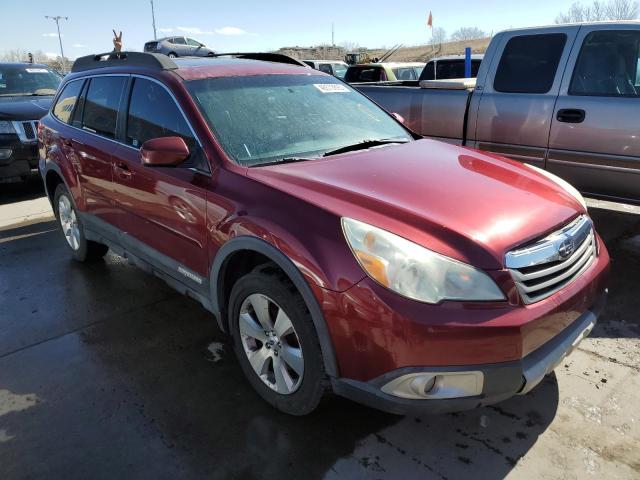 4S4BREKC1C2256655 - 2012 SUBARU OUTBACK 3.6R LIMITED BURGUNDY photo 4