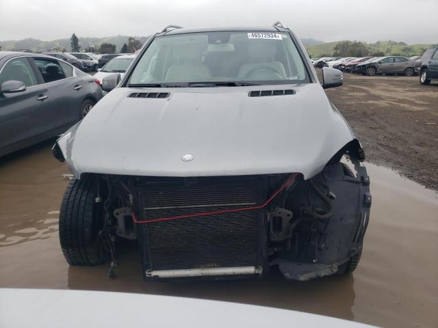 4JGDA5HB4CA022496 - 2012 MERCEDES-BENZ ML 350 4MATIC GRAY photo 5