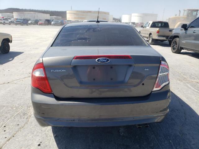 3FAHP0HA9AR430306 - 2010 FORD FUSION SE GRAY photo 6