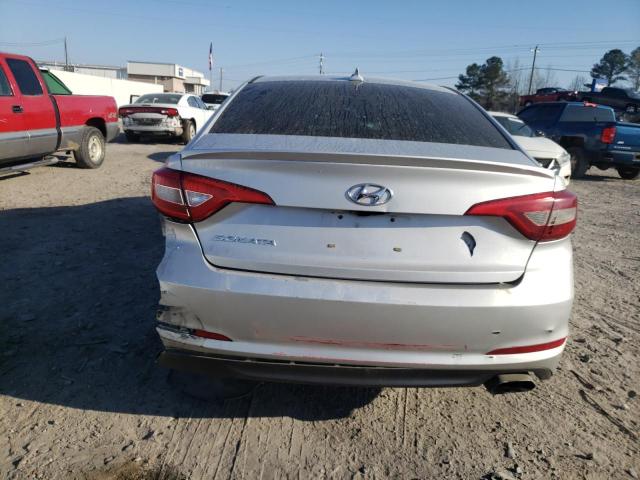 5NPE24AFXGH383923 - 2016 HYUNDAI SONATA SE SILVER photo 6