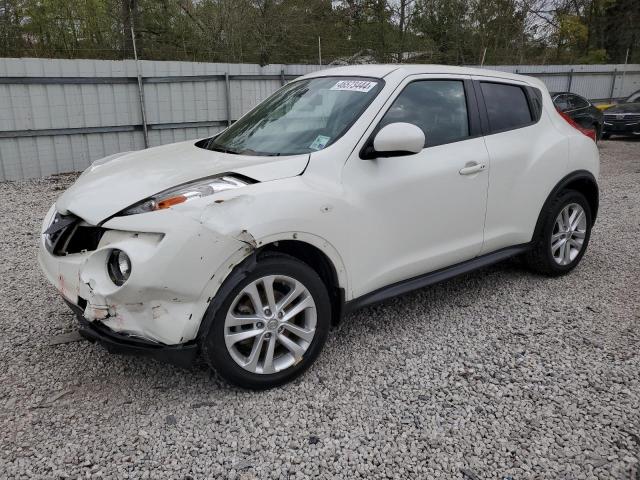 JN8AF5MR2ET452888 - 2014 NISSAN JUKE S WHITE photo 1