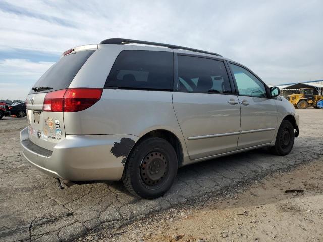 5TDZA23C05S381326 - 2005 TOYOTA SIENNA CE SILVER photo 3