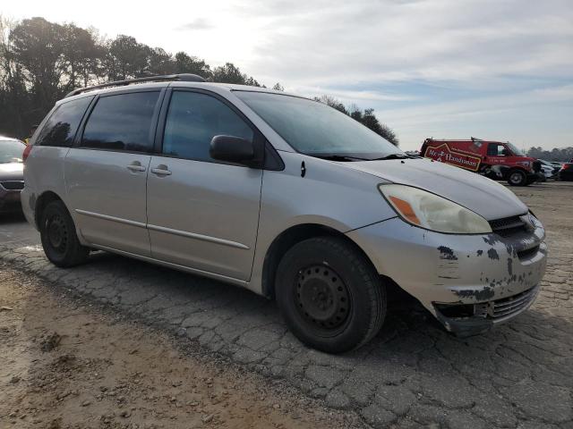 5TDZA23C05S381326 - 2005 TOYOTA SIENNA CE SILVER photo 4