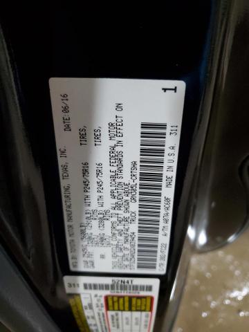 5TFSZ5AN2GX039454 - 2016 TOYOTA TACOMA ACCESS CAB შავი ფოტო 13