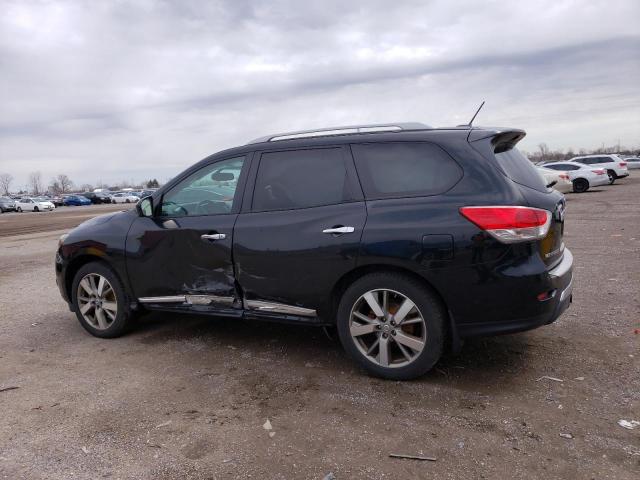 5N1AR2MM0FC611250 - 2015 NISSAN PATHFINDER S BLACK photo 2