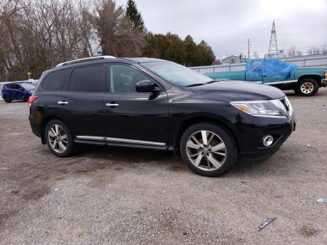 5N1AR2MM0FC611250 - 2015 NISSAN PATHFINDER S BLACK photo 4