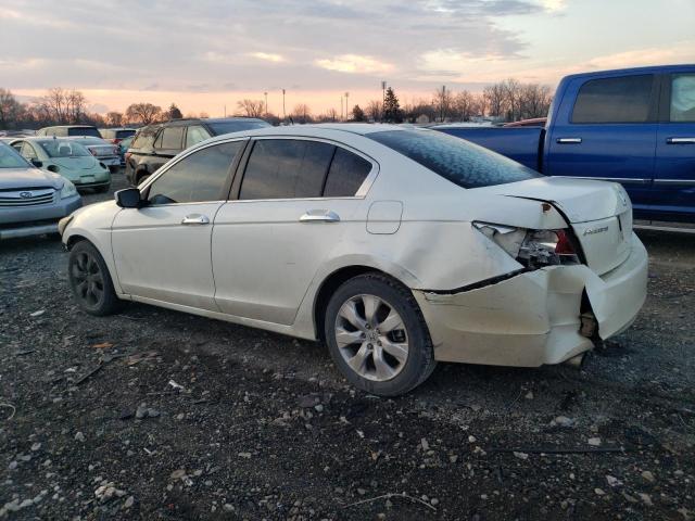 1HGCP36898A069901 - 2008 HONDA ACCORD EXL WHITE photo 2