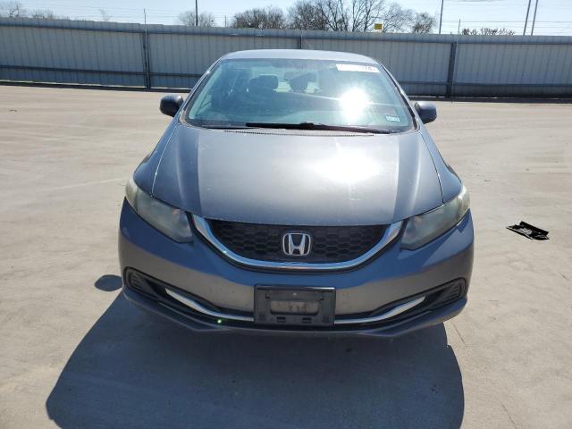 19XFB2F53DE096299 - 2013 HONDA CIVIC LX GRAY photo 5