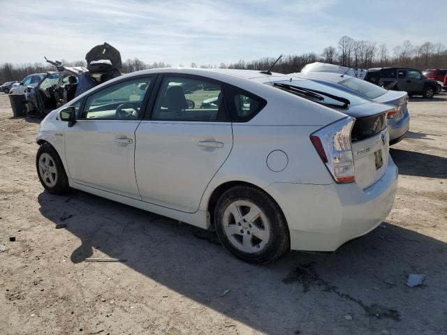 JTDKN3DU4B5340900 - 2011 TOYOTA PRIUS WHITE photo 2