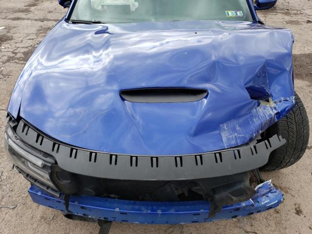 2C3CDXGJ7LH107365 - 2020 DODGE CHARGER SCAT PACK BLUE photo 11