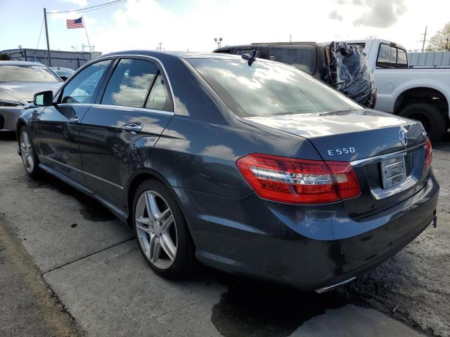 WDDHF9BB3DA680020 - 2013 MERCEDES-BENZ E 550 4MATIC GRAY photo 2