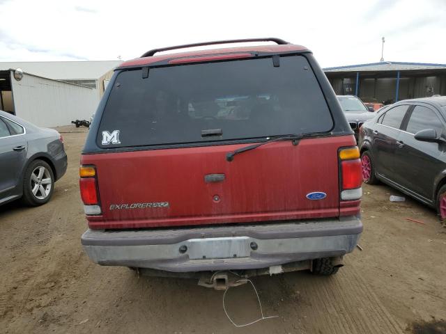 1FMDU35P5VUA42155 - 1997 FORD EXPLORER RED photo 6