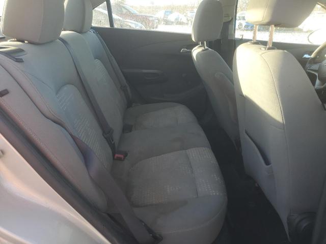 1G1JB5SH2C4152334 - 2012 CHEVROLET SONIC LS ვერცხლისფერი ფოტო 10