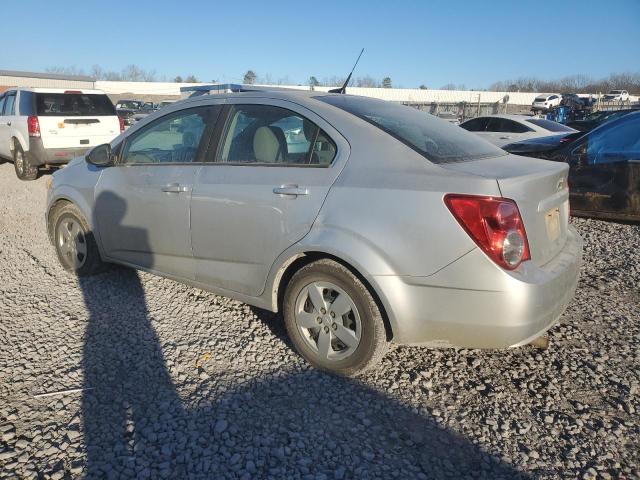1G1JB5SH2C4152334 - 2012 CHEVROLET SONIC LS ვერცხლისფერი ფოტო 2
