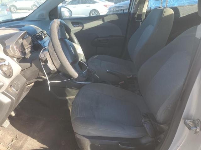 1G1JB5SH2C4152334 - 2012 CHEVROLET SONIC LS ვერცხლისფერი ფოტო 7