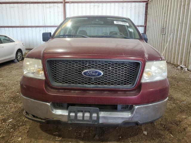 1FTRW12W35KE67910 - 2005 FORD F150 SUPERCREW BURGUNDY photo 5