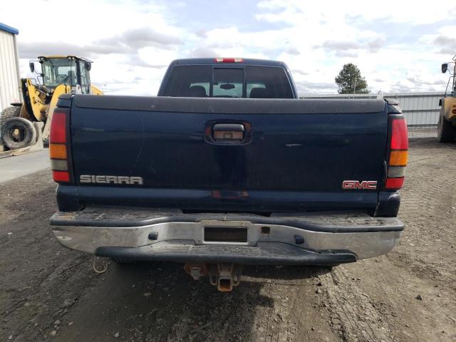 1GTHK23U76F174791 - 2006 GMC SIERRA K2500 HEAVY DUTY BLUE photo 6