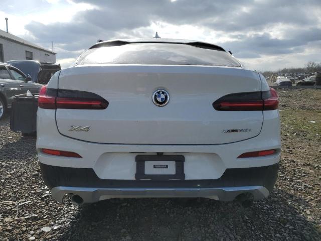 5UX2V1C02M9H33486 - 2021 BMW X4 XDRIVE30I WHITE photo 6