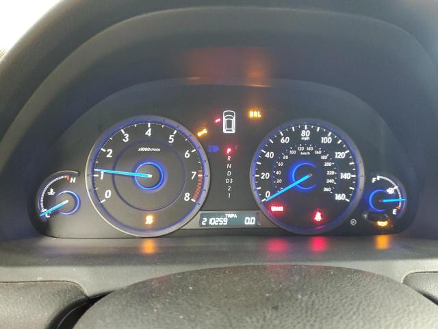 5J6TF2H5XCL007770 - 2012 HONDA CROSSTOUR EXL BLACK photo 9