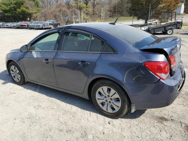 1G1PA5SG8D7122887 - 2013 CHEVROLET CRUZE LS BLUE photo 2