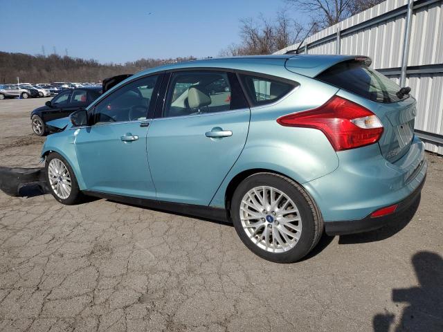 1FAHP3M21CL171733 - 2012 FORD FOCUS SEL BLUE photo 2