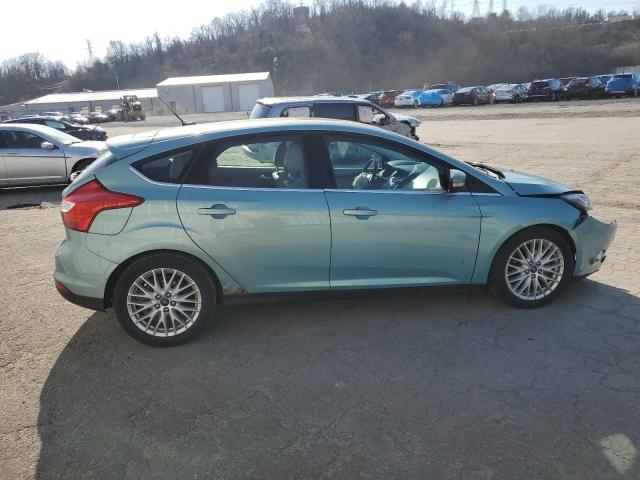 1FAHP3M21CL171733 - 2012 FORD FOCUS SEL BLUE photo 3