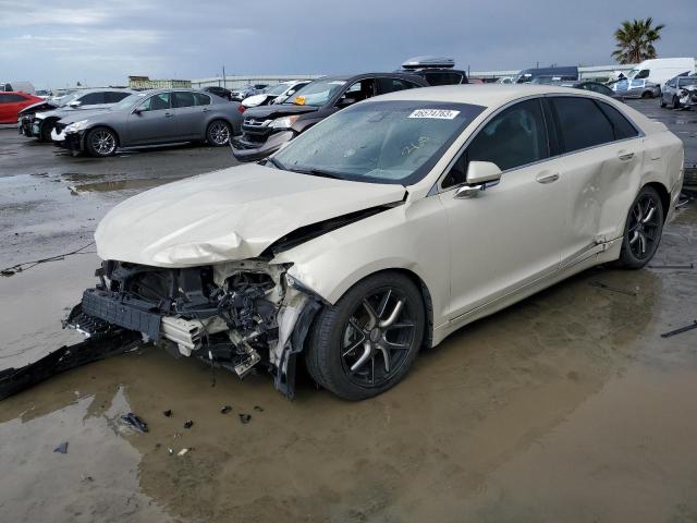 3LN6L2LU2ER801785 - 2014 LINCOLN MKZ HYBRID CREAM photo 1