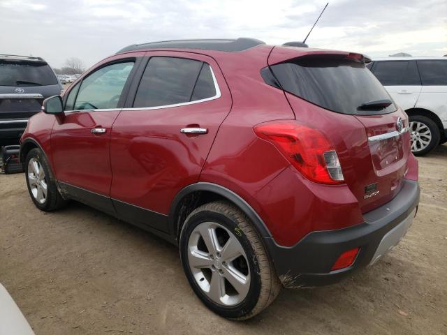 KL4CJCSB9GB726152 - 2016 BUICK ENCORE RED photo 2