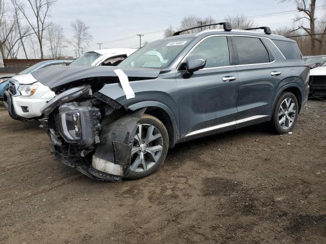 KM8R5DHE6MU236677 - 2021 HYUNDAI PALISADE LIMITED GRAY photo 1