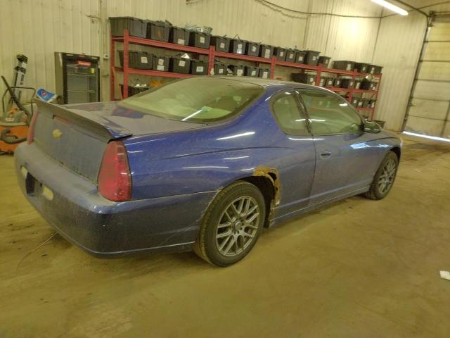 2G1WK15N279283556 - 2007 CHEVROLET MONTE CARL LT BLUE photo 3