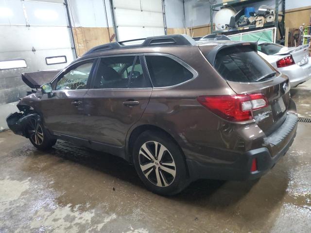 4S4BSANC6K3227802 - 2019 SUBARU OUTBACK 2.5I LIMITED BROWN photo 2