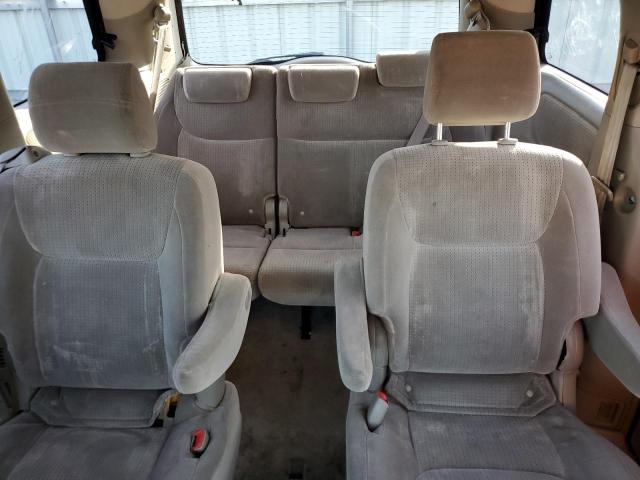 5TDZK23C28S106753 - 2008 TOYOTA SIENNA CE WHITE photo 10