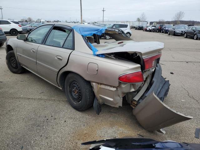 2G4WS52J511222090 - 2001 BUICK CENTURY CUSTOM GOLD photo 2