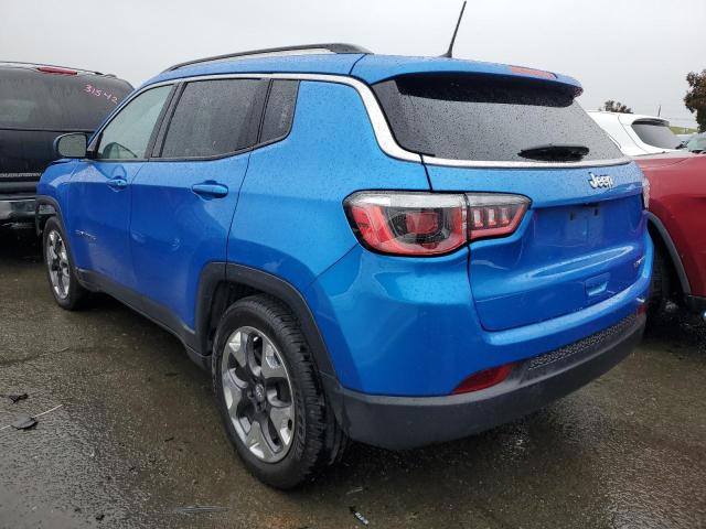 3C4NJCCB6LT170873 - 2020 JEEP COMPASS LIMITED BLUE photo 2